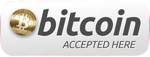 We accept Bitcoin