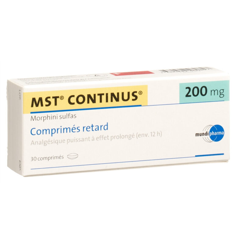 Morphine MST Continus 200 mg