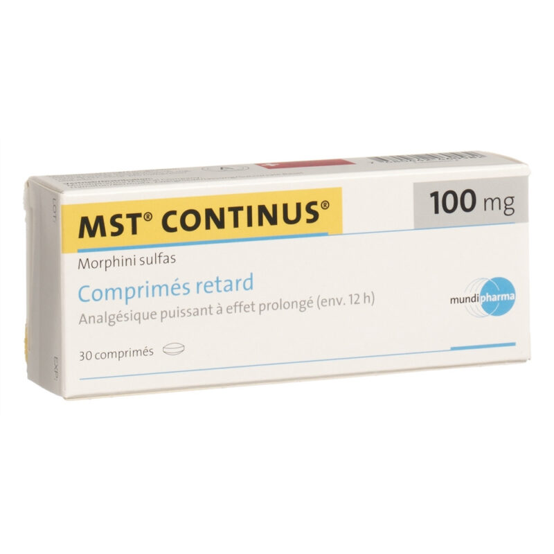 Morphine MST Continus 100 mg