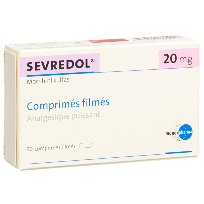 Morphine Sevredol 20mg